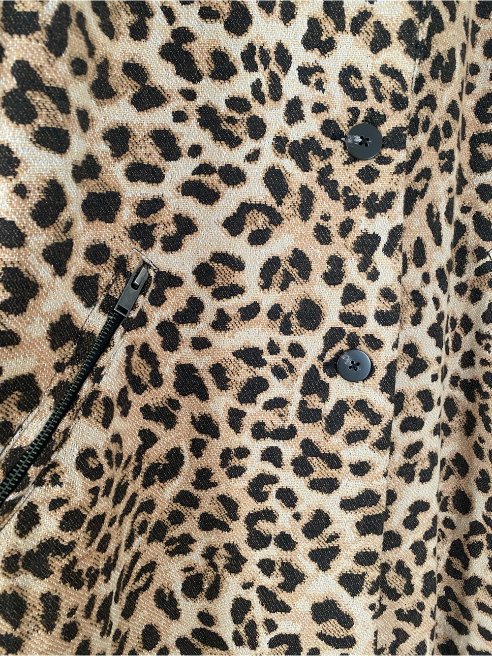 Noisy may Leopard Print Coat 🐆🖤 - Picture 2 of 5